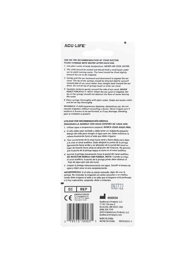 Flents Flents, Ear Syringe, 1 Count  - Image 2