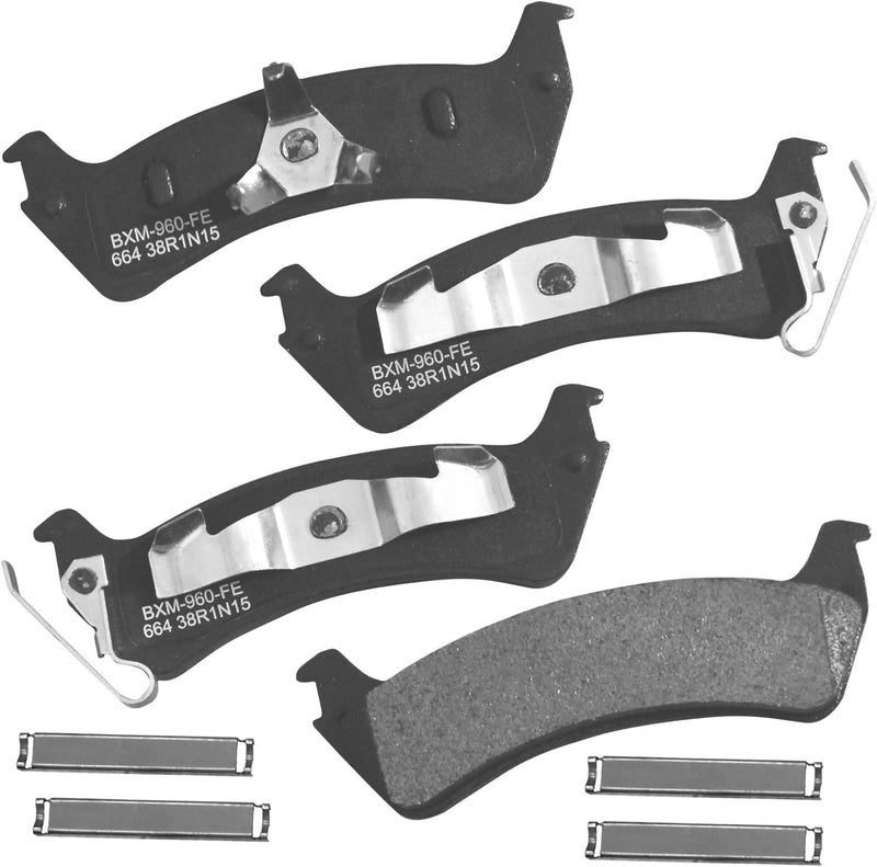 Bendix Premium SBM664 Semi-Metallic Rear Brake Pads for Ford Windstar 2003-1995 - Image 1