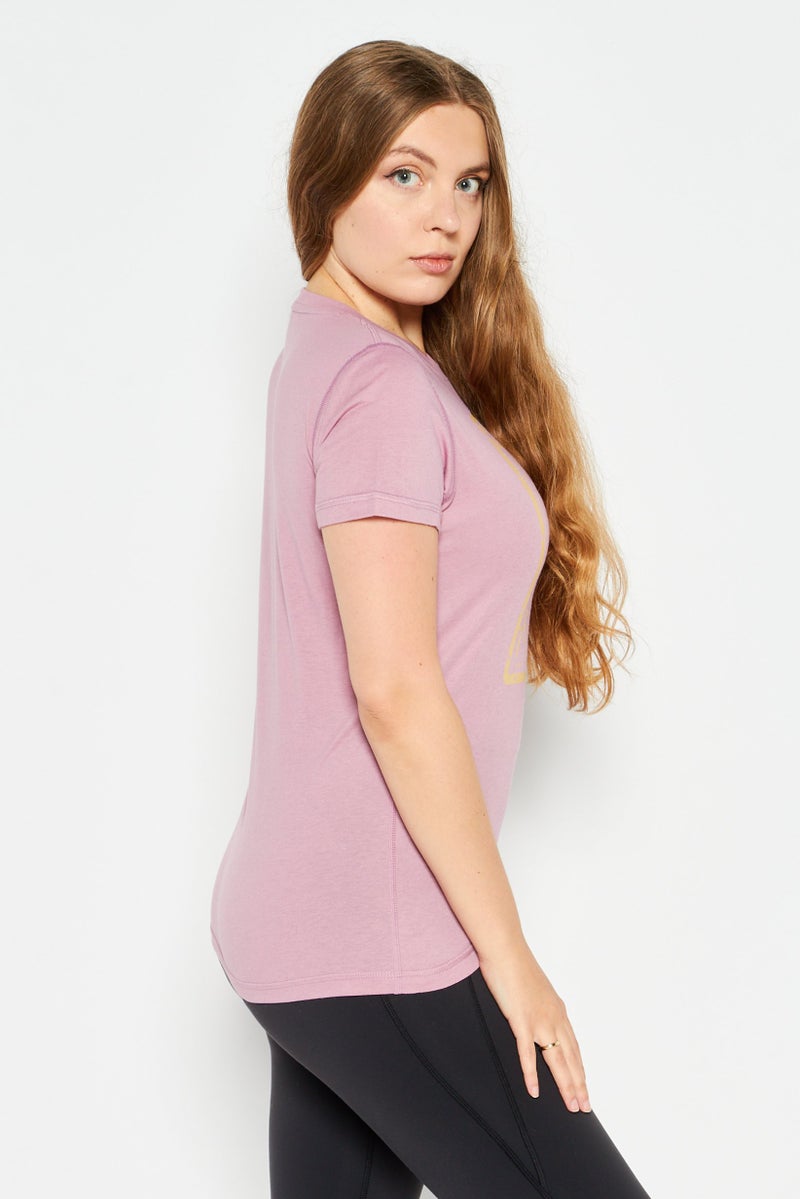 PUMA Women Sportswear Fit Short Sleeves Training T-shirt, Pink - Image 3