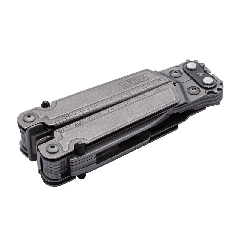 SOG PowerAccess Assist Full-Sized Well-Rounded Daily Use Multi-Tool One-Handed Assisted Opening 21 Tools - Image 4