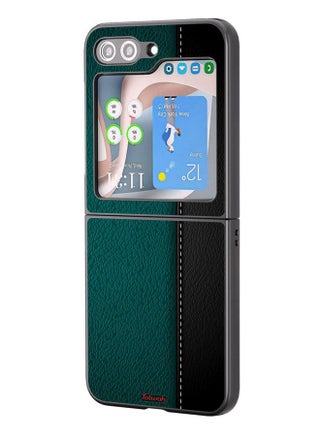 Samsung Galaxy Z Flip 5 Protective Case Cover Leather Pattern - pzsku/Z219745636193CF937694Z/45/_/1695603582/400896c4-f88f-4bb7-9b1b-37fb092deafe