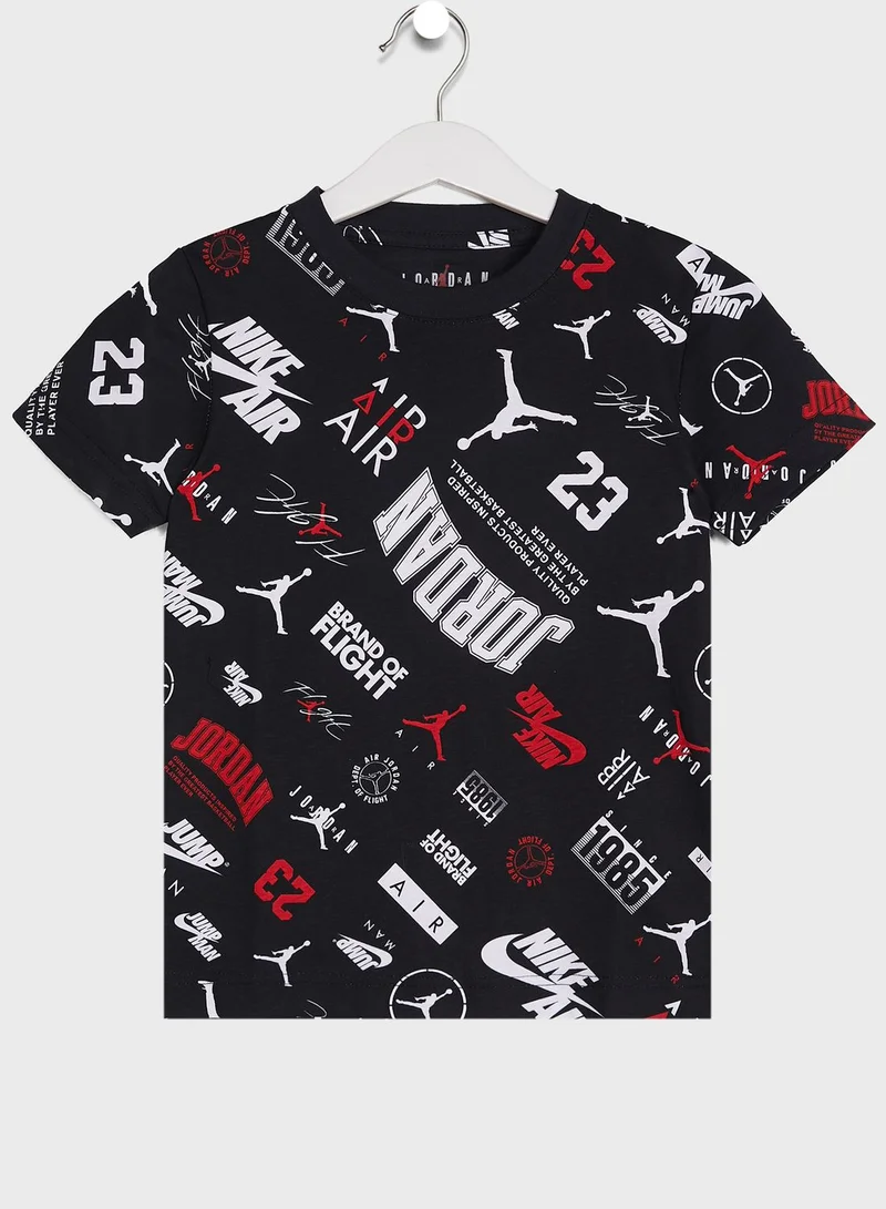 Jordan Kids Jordan Levels Aop T-Shirt