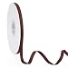 YBLANDEG Brown 14 X 50 Yards Solid Color Double Faced Grosgrain Ribbon for Gifts Wrapping Wedding Party Crafts - Image 2