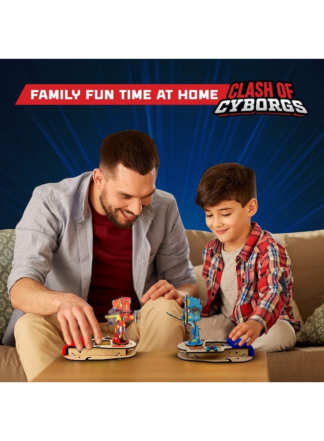سمارتيفيتي لعبة روبوتات قتالية 2 في 1 من Smartivity للأطفال من سن 6 إلى 12 عامًا - بناء ومحاربة - شخصيتان أكشن - هدايا عيد ميلاد للأولاد والبنات - لعبة علمية DIY للأطفال من سن 6 و7 و8 و9 و10 و11 و12 عامًا - Image 2
