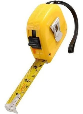 ARMADA Hengshida Tape Measure Stainless 5m x 16FT Automatic Button Measuring Meter 1410