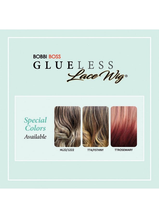 BOBBI BOSS - Hd Lace Front Wig Medifresh 13X4 Deep Lace Mlf252 Regan (Ttrosemary) - Image 1