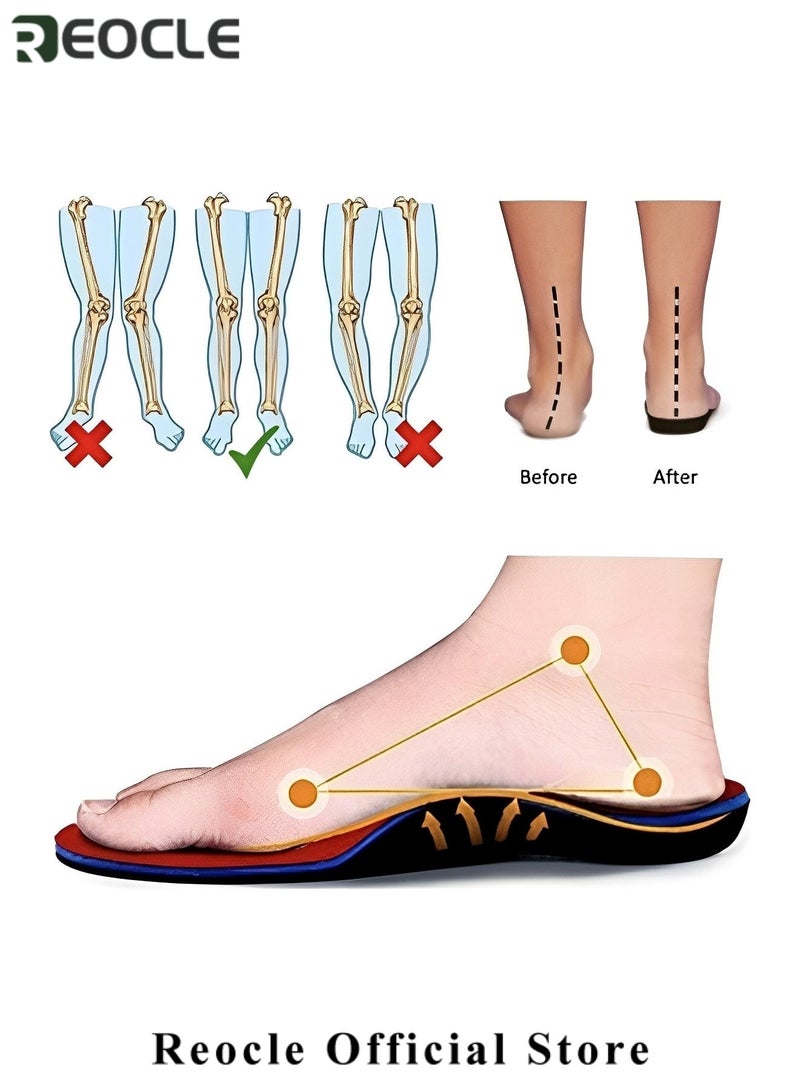 REOCLE Women's Sneakers with Floral Printed Orthopedic Sneakers Lace-up Mesh Breathable Shoes Casual Lightweight Tennis Shoes for Running & Walking - Image 3