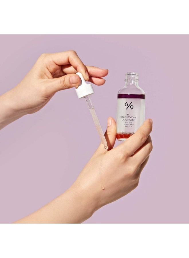 Dr. Ceuracle PLC Vitamin K Liposome Oil AmpouleㅣSpecial Care for Toning, Glowing, Hydration, BrighteningㅣSkin-Friendly Water&Oil Layer FormulaㅣSerum for Dark AreaㅣDr.Ceuracle - Image 3