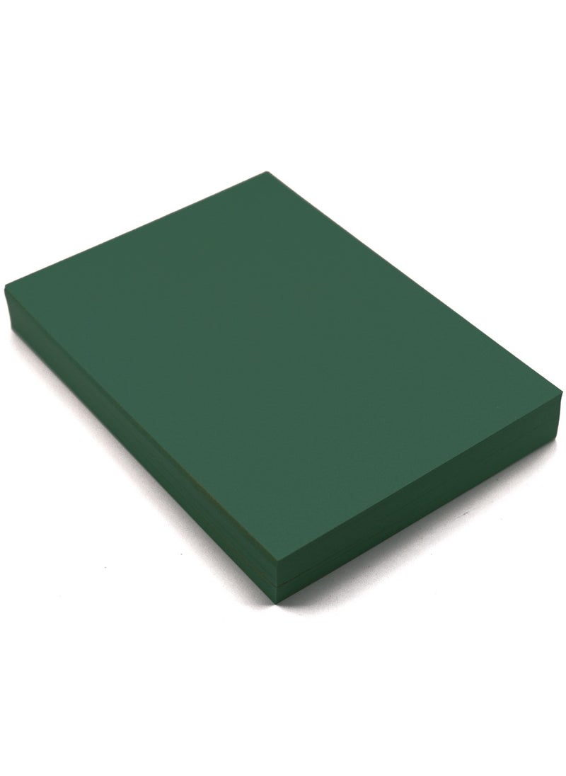 firstnock Color Card Paper Dark Green, A5 - 20 Sheets - 250GSM Thick Colored Card Stock - Premium Craft Paper for DIY, Invitations, Arts & Crafts and Printing  - Image 1