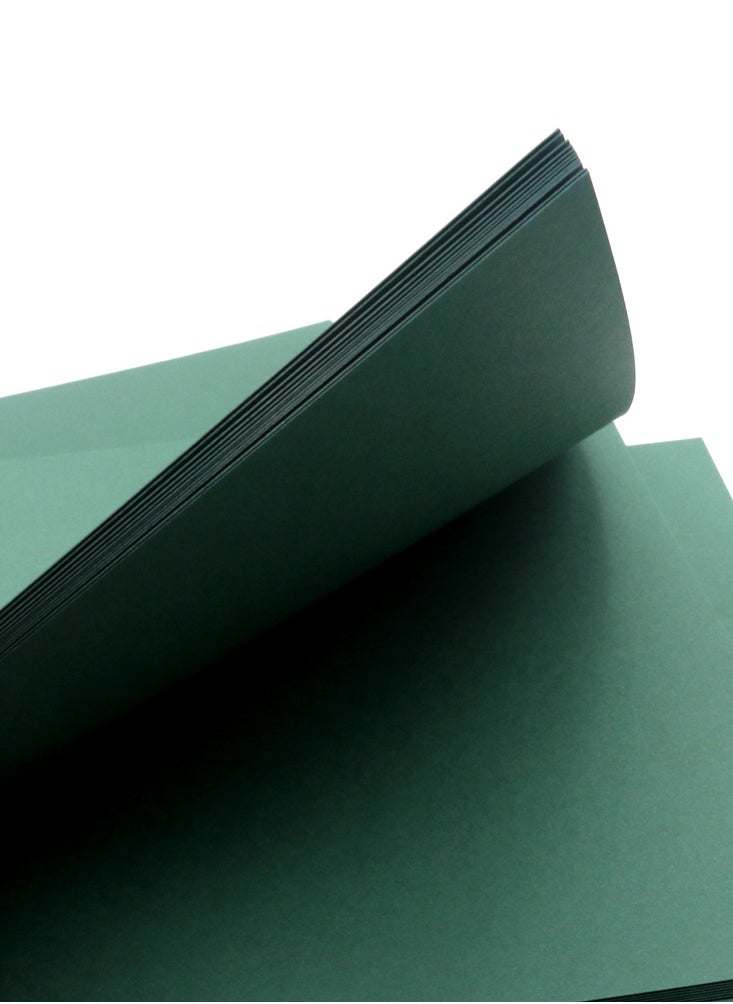 firstnock Color Card Paper Dark Green, A5 - 20 Sheets - 250GSM Thick Colored Card Stock - Premium Craft Paper for DIY, Invitations, Arts & Crafts and Printing  - Image 4