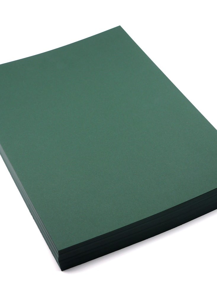 firstnock Color Card Paper Dark Green, A5 - 20 Sheets - 250GSM Thick Colored Card Stock - Premium Craft Paper for DIY, Invitations, Arts & Crafts and Printing  - Image 5