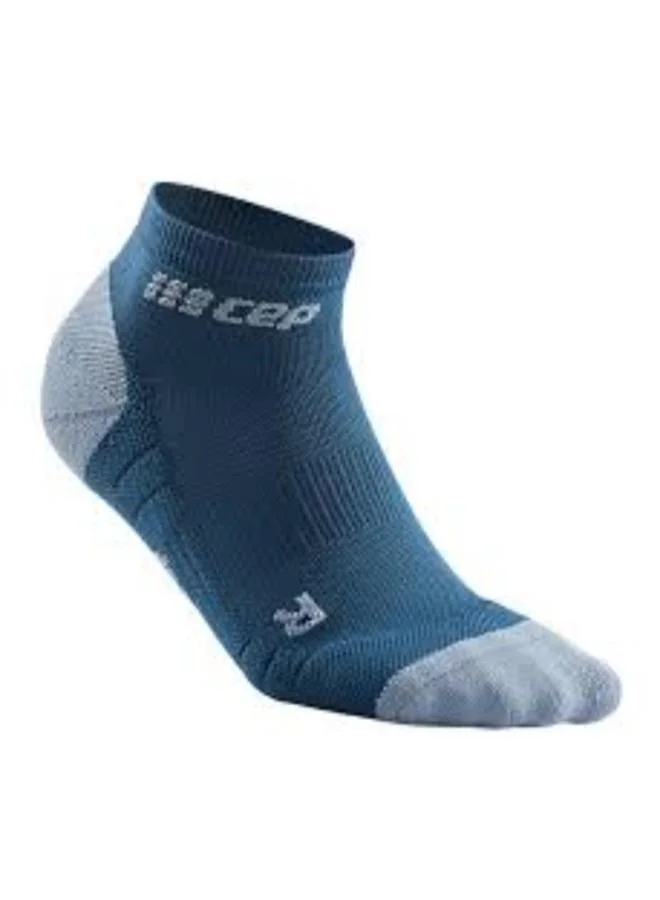 Cep  Compression Socks Low Cut 3.0 Blue/Grey Men for Men | Best Price UAE