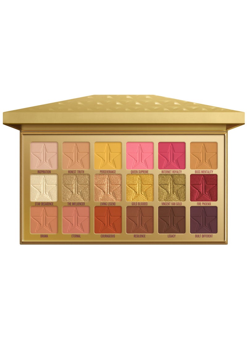 Jeffree Star Cosmetics - JEFFREE STAR COSMETICS Gold Blooded Artistry Palette - Image 1