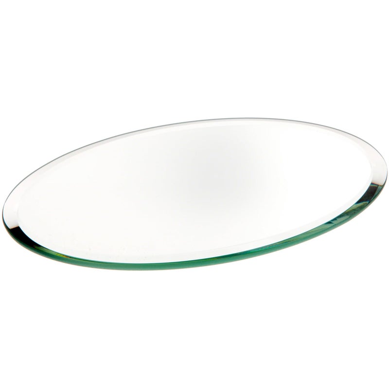 Plymor 4 x 6 Oval 3mm Thick Beveled Glass Mirror