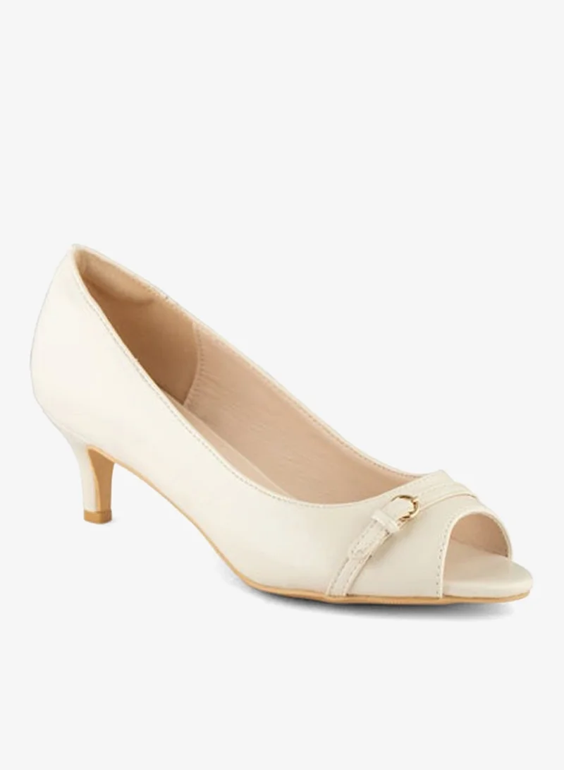 Vincci Women Open-toe Mid Heel Pumps