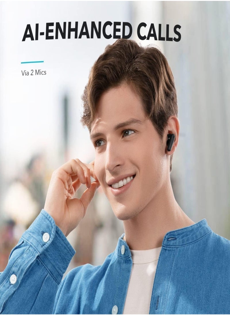 سماعة انكر ساوندكور R50i افضل صوت وميكروفون اسود - A3949H12
