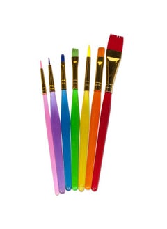 Cra-Z-Art Artist Brushes Assorted Sizes Blist Carded 7 Count (10700)  - Image 4