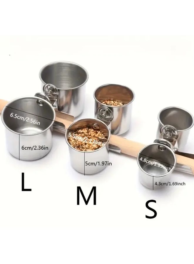 Small Stainless Steel Clip On Bird Bowl Food Water Cup Feeder Cage Lock Rust Proof - Image 2