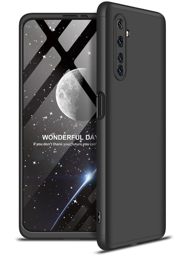 NIBEMINENT 360 Degree Protection Back Cover For Realme 6 Pro Black