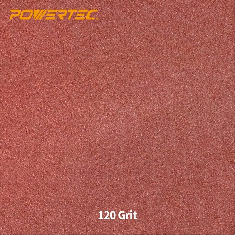 POWERTEC 11212 4.5 Inch Sanding Sleeves for Spindle Sander, 120 Grit, Aluminum Oxide Sandpaper Diameter 1 Inch – 3 Pack - Image 3