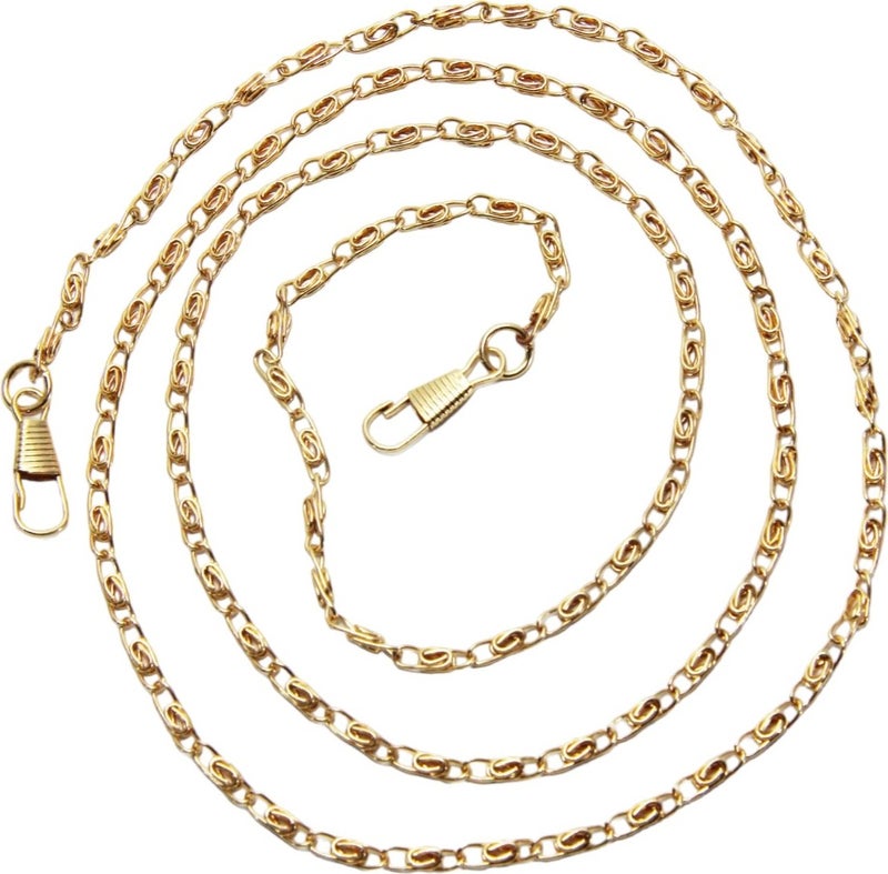 Ala Depo Evening Dress Chain 4mm Bag Accessory (1 Meter) Light Gold 
