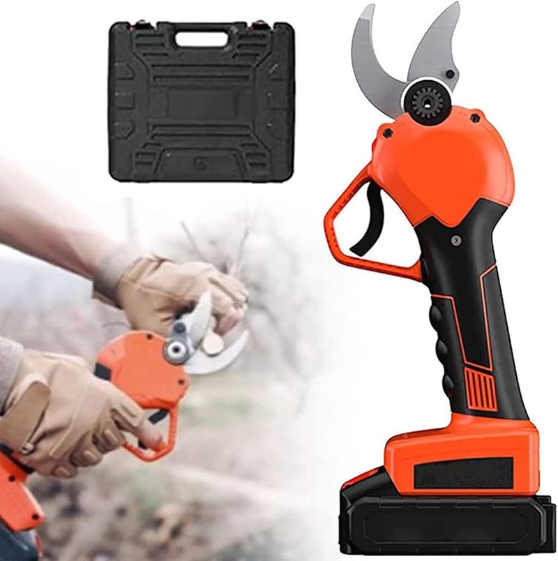 JIADUOFU Professional Cordless Tree Pruner,electric Pruning Shears for Gardening Cordless Tree Pruner, Cutting Diameter with 21v Rechargeable Battery - Image 1