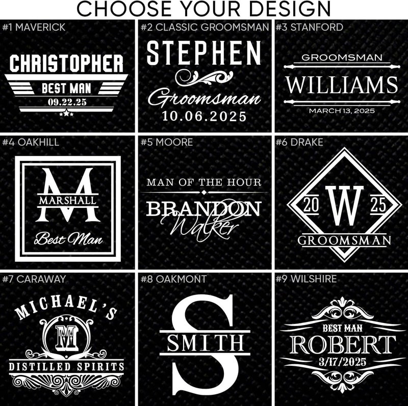 HomeWetBar Custom Metal Ammo Box and Whiskey Gift Set with Tactical Pocket Knife for Groomsmen by HomeWetBar  Groomsmen Gift Box - Image 2