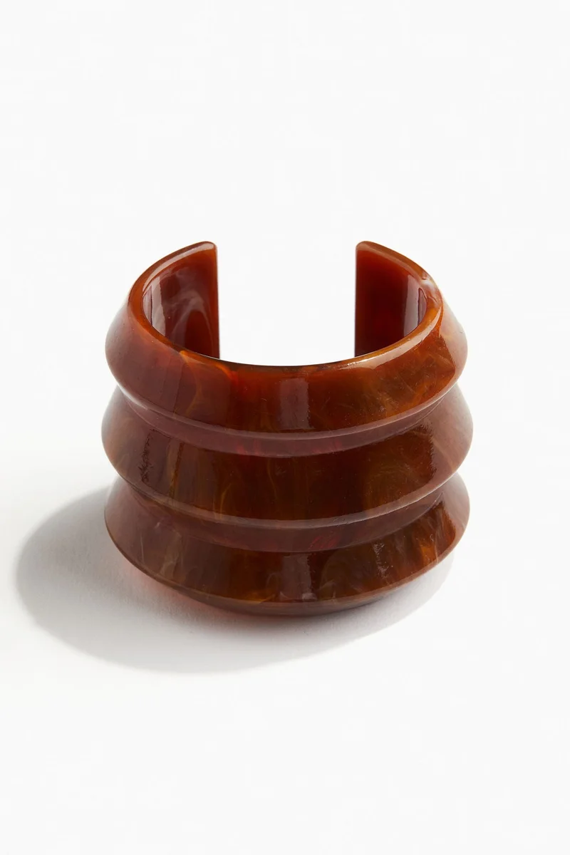 H&M Marbled Cuff Bracelet