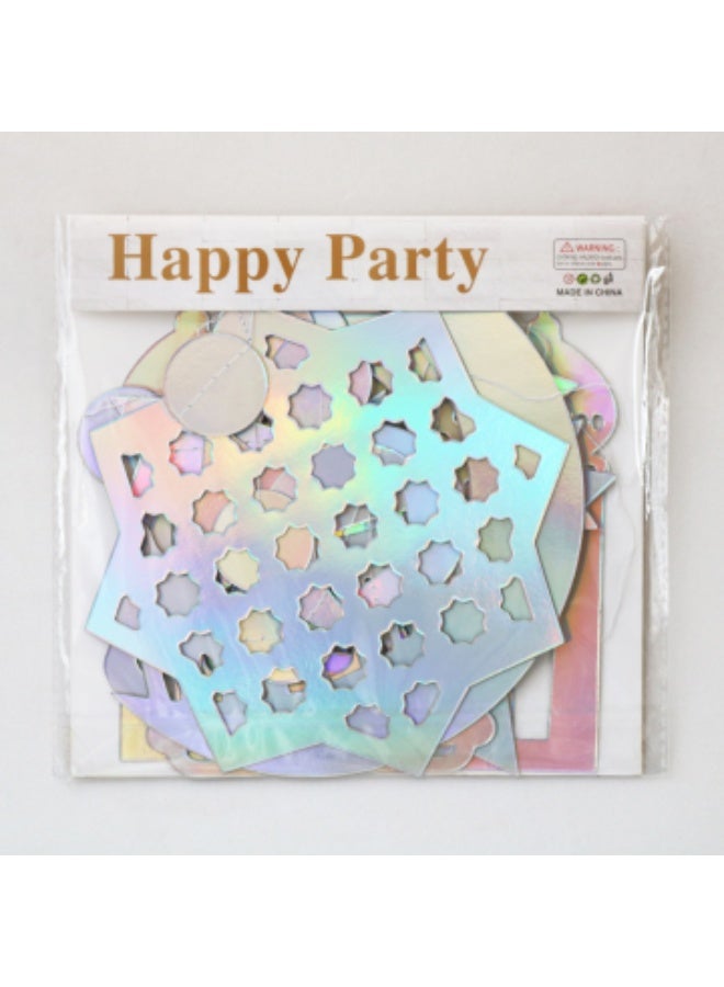 زخرفة عيد ستار القمر زخرفة عيد الوطن الإسلامي راية الهلال عيد متوقف مبارك ديكور قمر تدليك بوابة المملكة المتحدة بوابة أعلام - Image 2