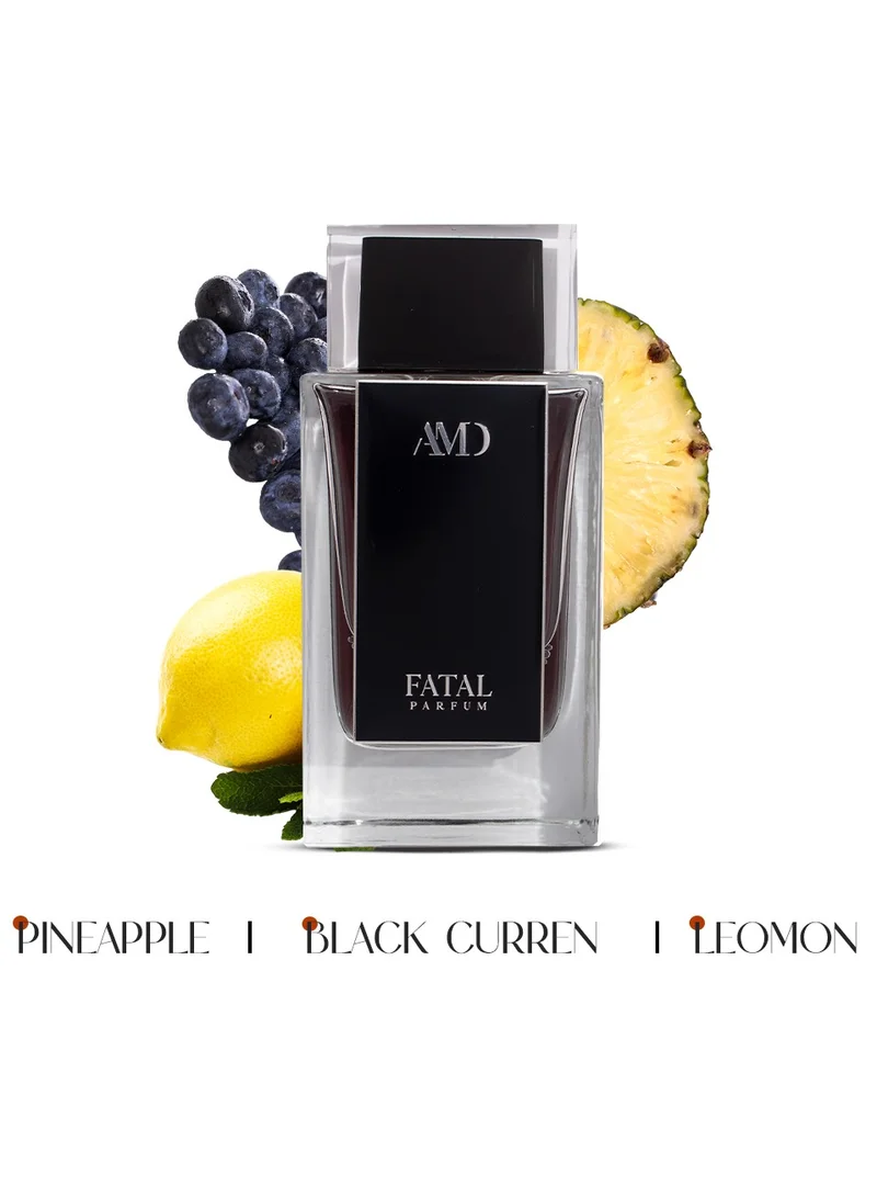 عطور ايه ام دي عطر فاتال من AMD للرجال - أو دو برفيوم، 100 مل