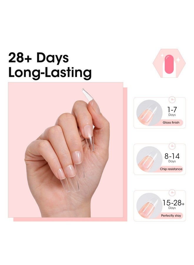 Gellen Solid Nail Glue Gel For False Nail Tips Huge Capacity 15G Press On Nail Glue Solid Acrylic Nail Glue Gel For Salon Art Diy At Home Need Uv Light Cured - Image 4