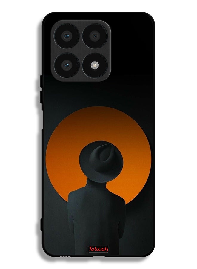 Tolwak Honor X8a Protective Case Cover Hat Boy Art - Image 1