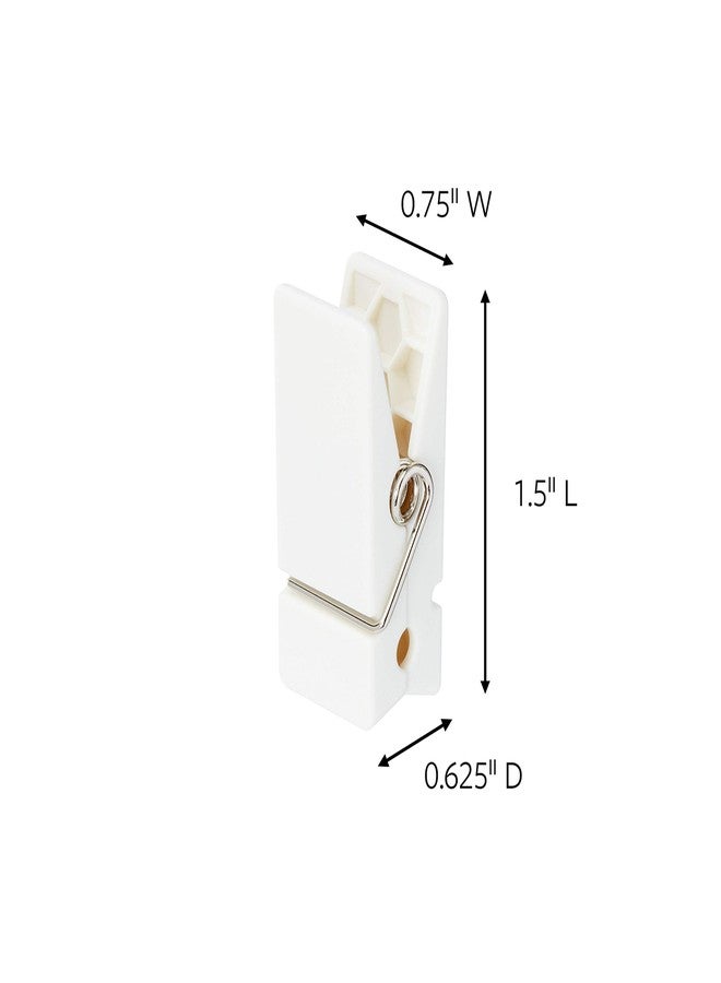 كوماند مشابك زنبركية من كوماند، كوارتز، 8 مشابك (17089Q-8ES)، مثالية لتزيين غرف النوم - Image 3
