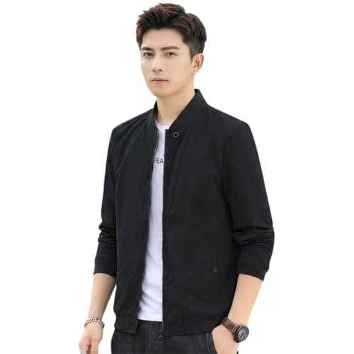 Celary Men's Bomber Jacket | Fancy Collar|| Lightweight Casual Zip-Up Jacket | Stylish Slim Fit Outerwear for All Seasons - Image 1