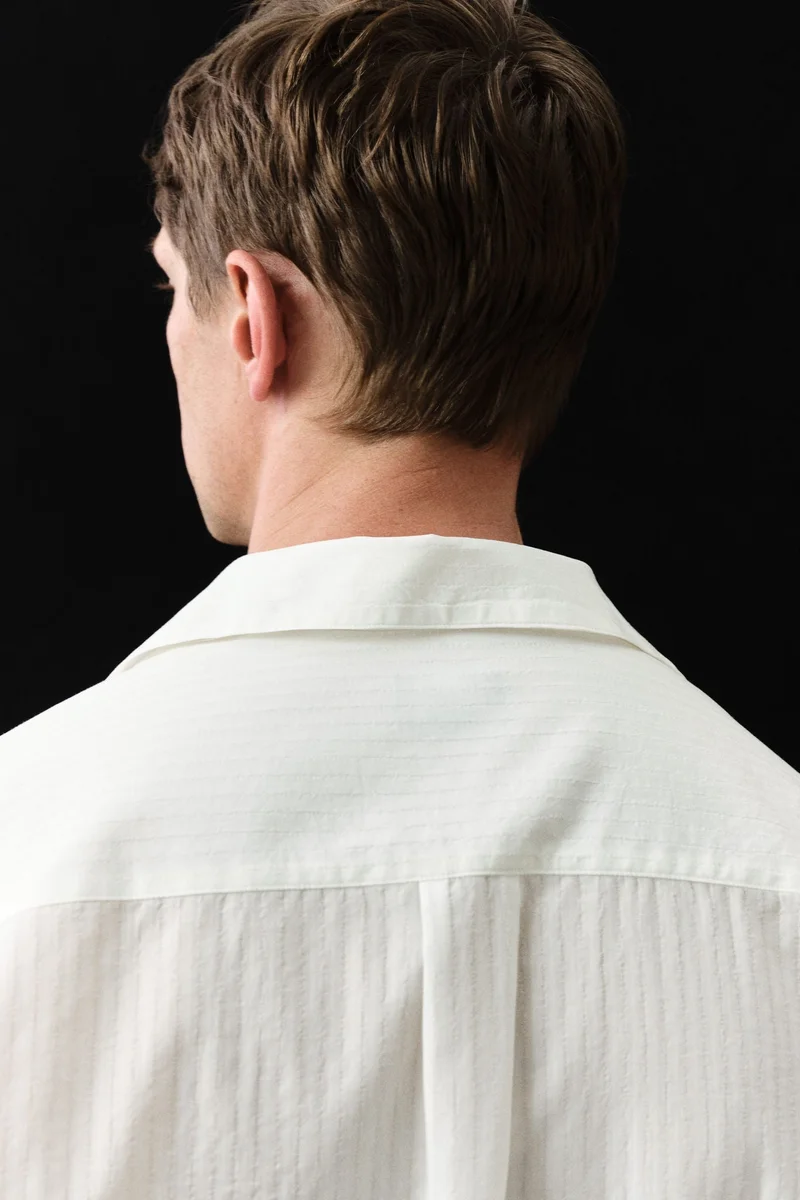 H&M Regular Fit Lyocell-blend shirt