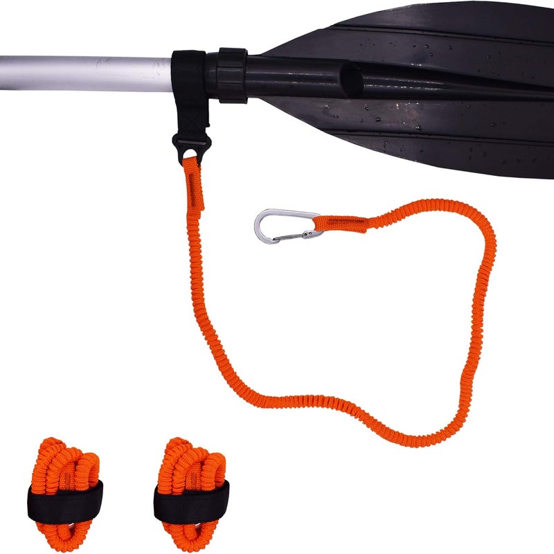 YYST Orange Paddle Leash Paddle Holder Tool Lanyard - No Paddle - Image 5