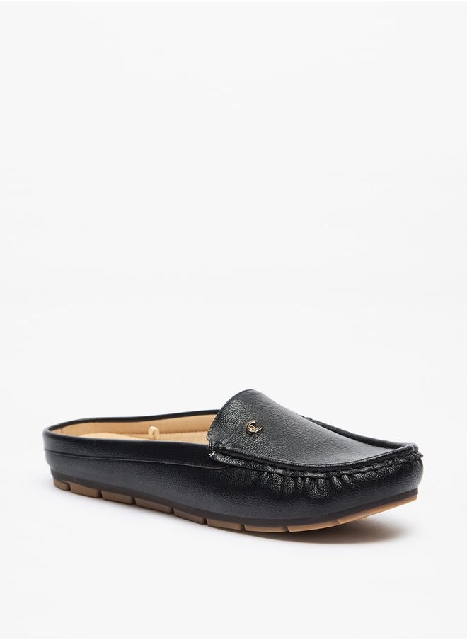 Le Confort Women Textured Slip-On Mules  - Image 1