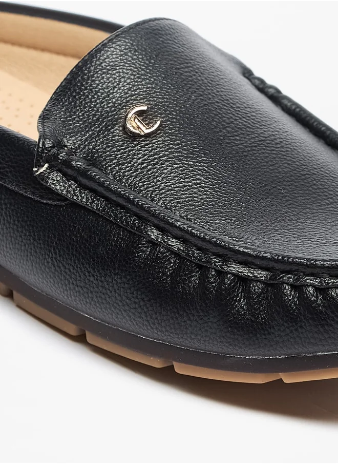 Le Confort Women Textured Slip-On Mules