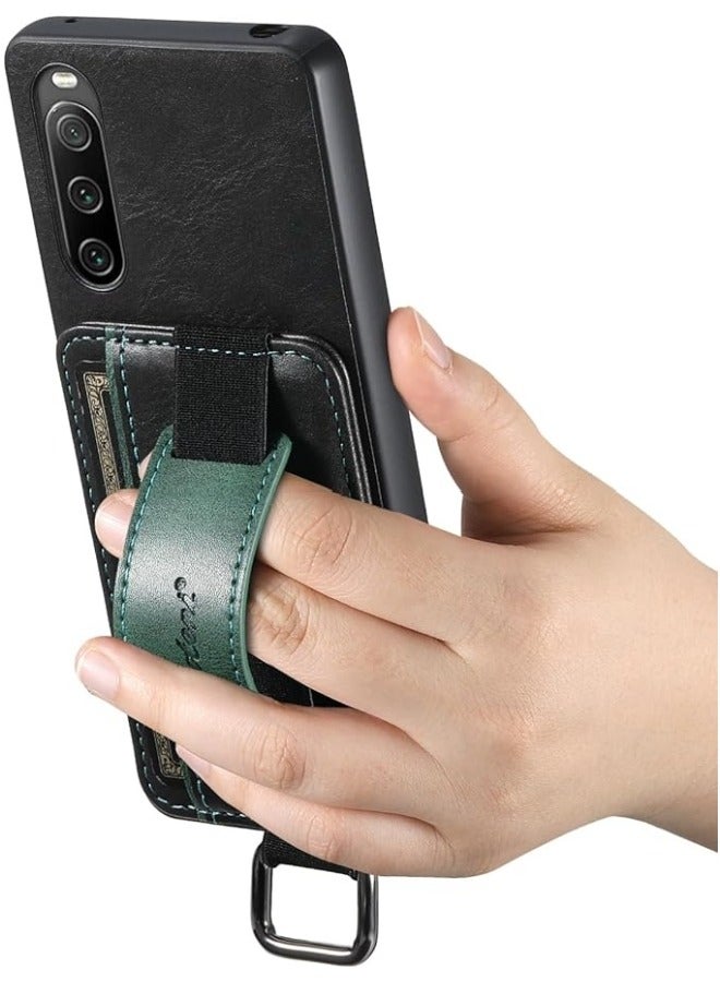 General Compatible with Sony Xperia 10 V Case,Xperia 10 V PU Leather Case for Women Men,Credit Card Slot Holder Wallet Case with Kickstand Protective Cover for Sony Xperia 10 V  - Image 5