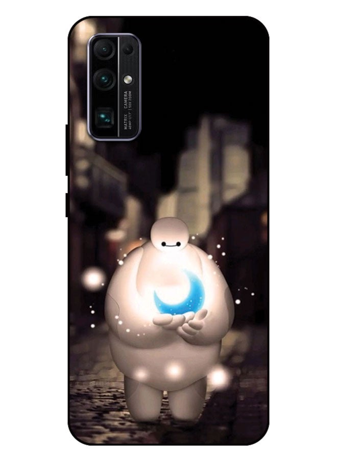 EYE CATCH Printed Protective Case Cover For Honor 30 -  Baymax Holding Moon - Image 1