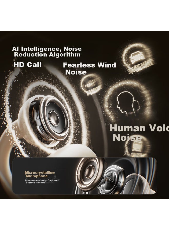 Sanag Cenalan Bluetooth Headphones, Subsidized, Clip-on Style, Ai Air-bone Conduction Concept, Wireless Calling, Noise Reduction, Sports Lossless Music Z60s - Image 2