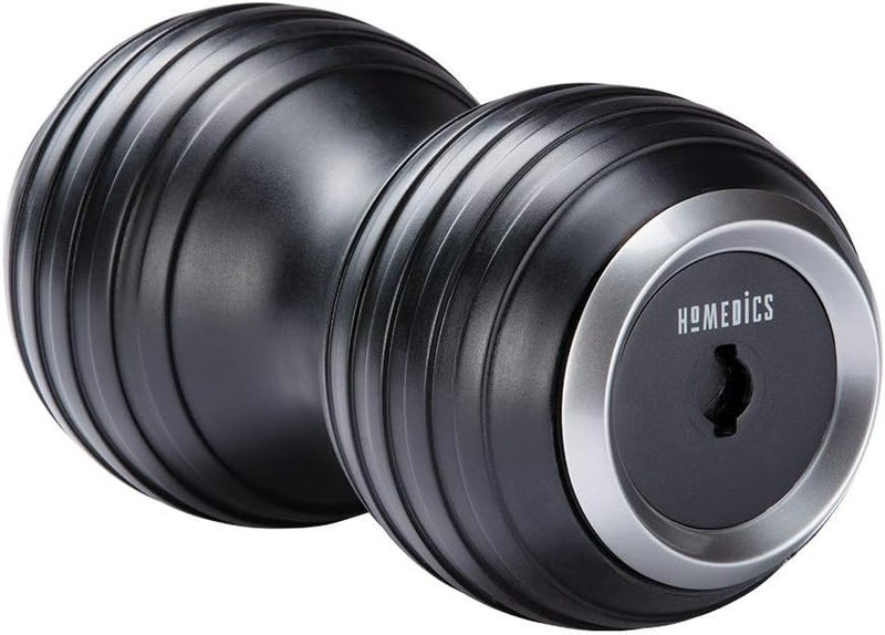 HoMedics Double Barrel Total Body Massager Deep Tissue Massage and Exercise Post Workout Trigger Point Muscle Recovery Black - Image 1