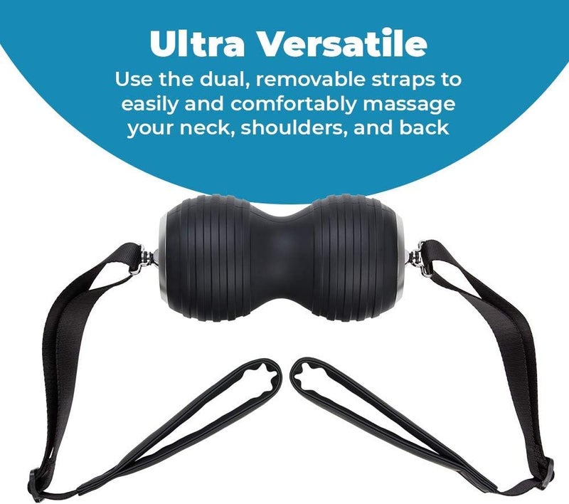 HoMedics Double Barrel Total Body Massager Deep Tissue Massage and Exercise Post Workout Trigger Point Muscle Recovery Black - Image 2