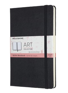 A5 Size Art Bullet Notebook With Dotted Lines 160 Pages
