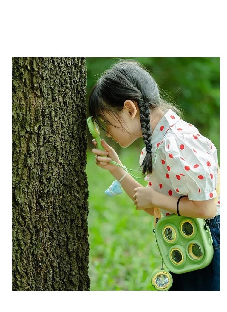 Y&D Kids Explorer Kit Nature Exploration Toy Outdoor Adventure For Boys Girls,Bug Catching Pack, Magnifying Glass, Kaleidoscope Children's Gift  - Image 5
