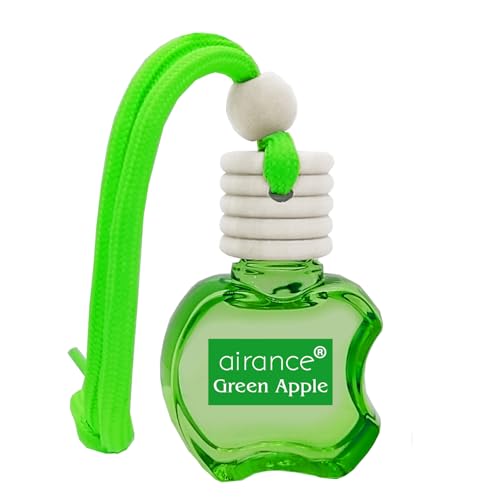 Airance Car Air Freshener | Car Perfume | Hanging Car Air Freshener | Car Aroma Diffuser - Green Apple | - Image 5