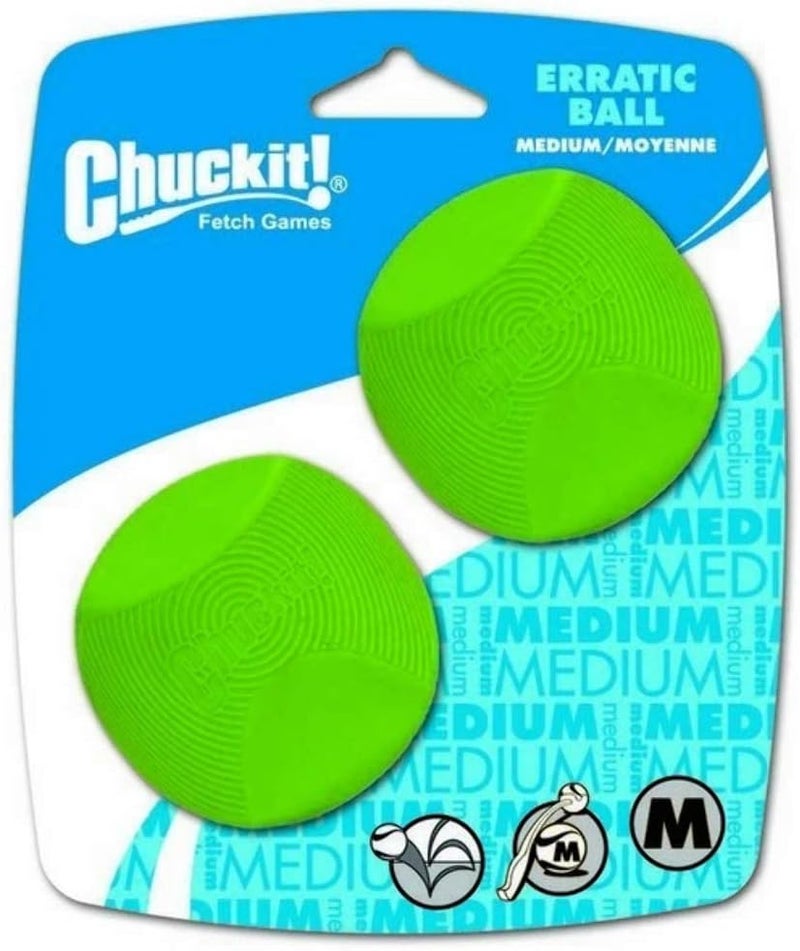 Chuckit! Erratic Ball for Dogs - Large Size, Natural Rubber Fetch Toy - Image 3