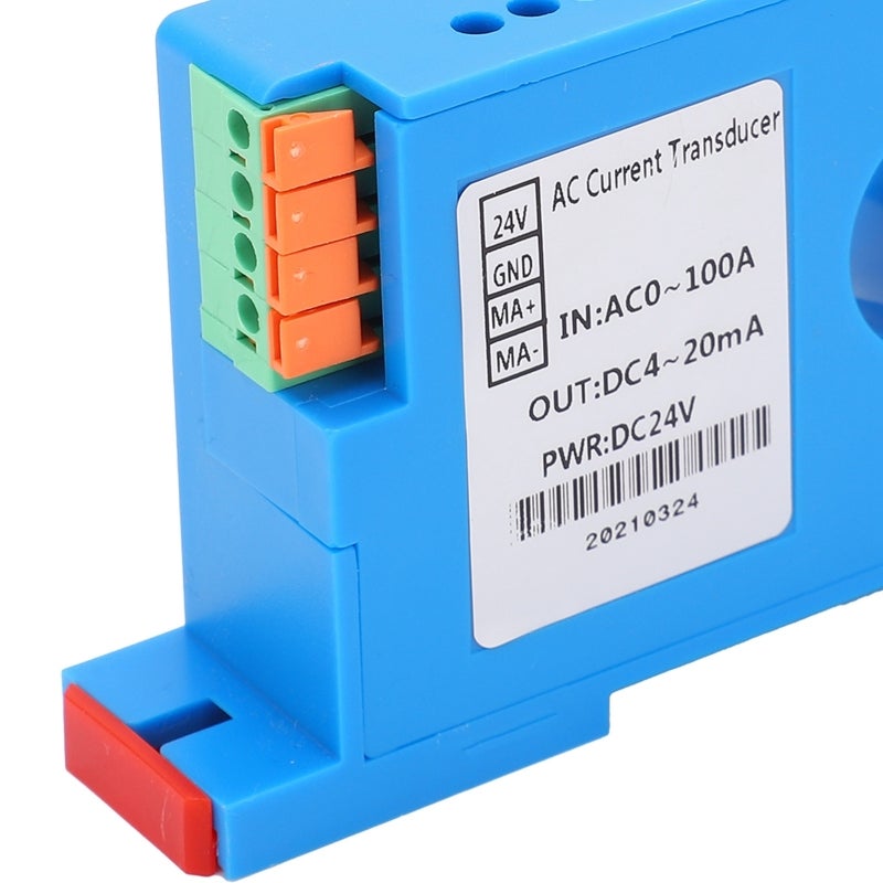 Current Conversion Sensor: 30x Nominal Input Withstand, Isolated Signal Detection - High Insulation Anti-Interference, Rail-Mountable for Generator Motor Power Grid Load Monitoring - Image 4