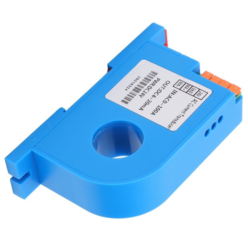Current Conversion Sensor: 30x Nominal Input Withstand, Isolated Signal Detection - High Insulation Anti-Interference, Rail-Mountable for Generator Motor Power Grid Load Monitoring - Image 1