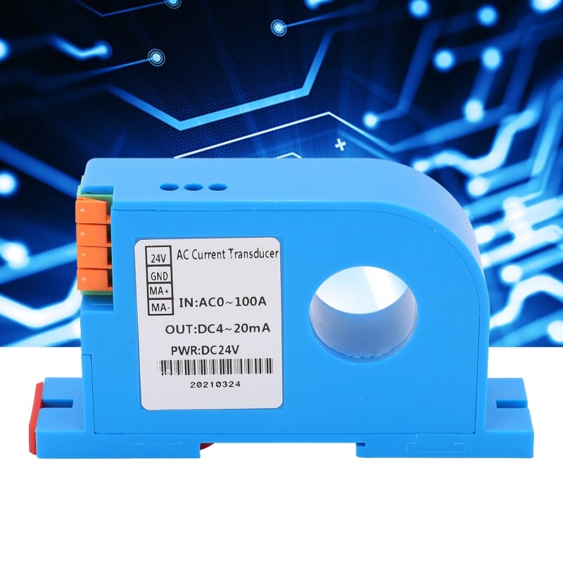 Current Conversion Sensor: 30x Nominal Input Withstand, Isolated Signal Detection - High Insulation Anti-Interference, Rail-Mountable for Generator Motor Power Grid Load Monitoring - Image 5